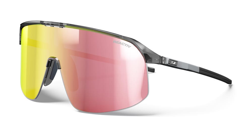 Julbo Density Sunglasses SHINY TRANSLUCENT - Shiny Translucent Black / Gray SP3CF One Size