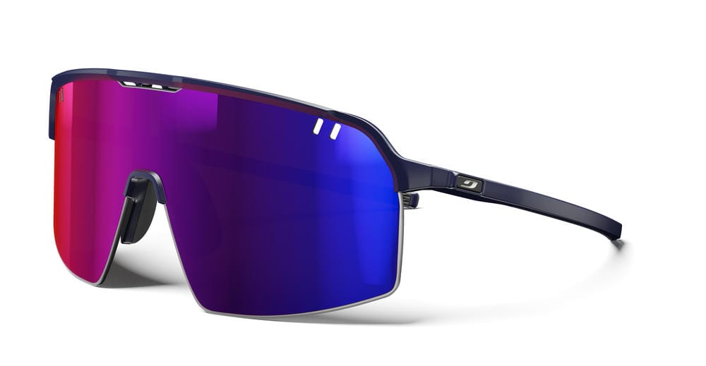 Julbo Intensity Sunglasses Shiny Dark Blue Spectron HD 3 One Size