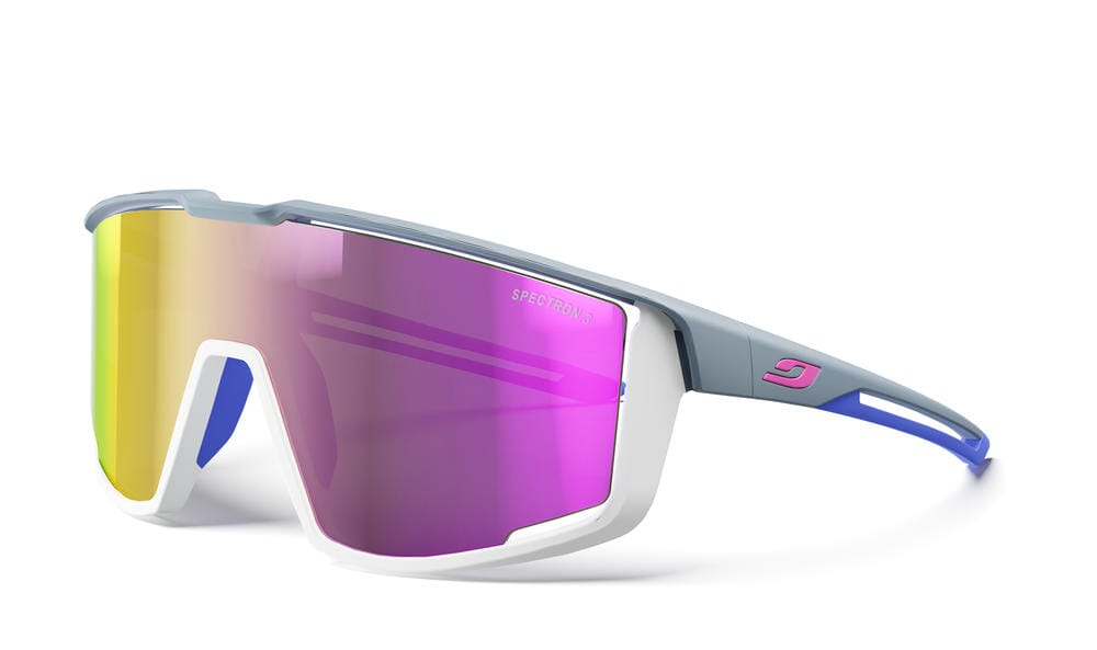 Julbo Fury Photochromic Sunglasses Dark Gray / Light Gray / Blue RED SP3CF One Size