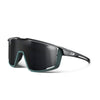 Julbo Fury Photochromic Sunglasses Shiny Translucent Black / Matt Green Reactiv 0-3 HC One Size