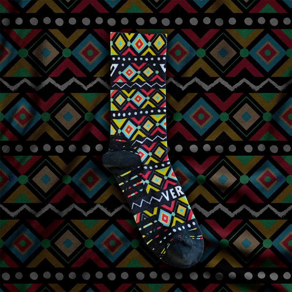 Versus Africana Active Crew Socks 