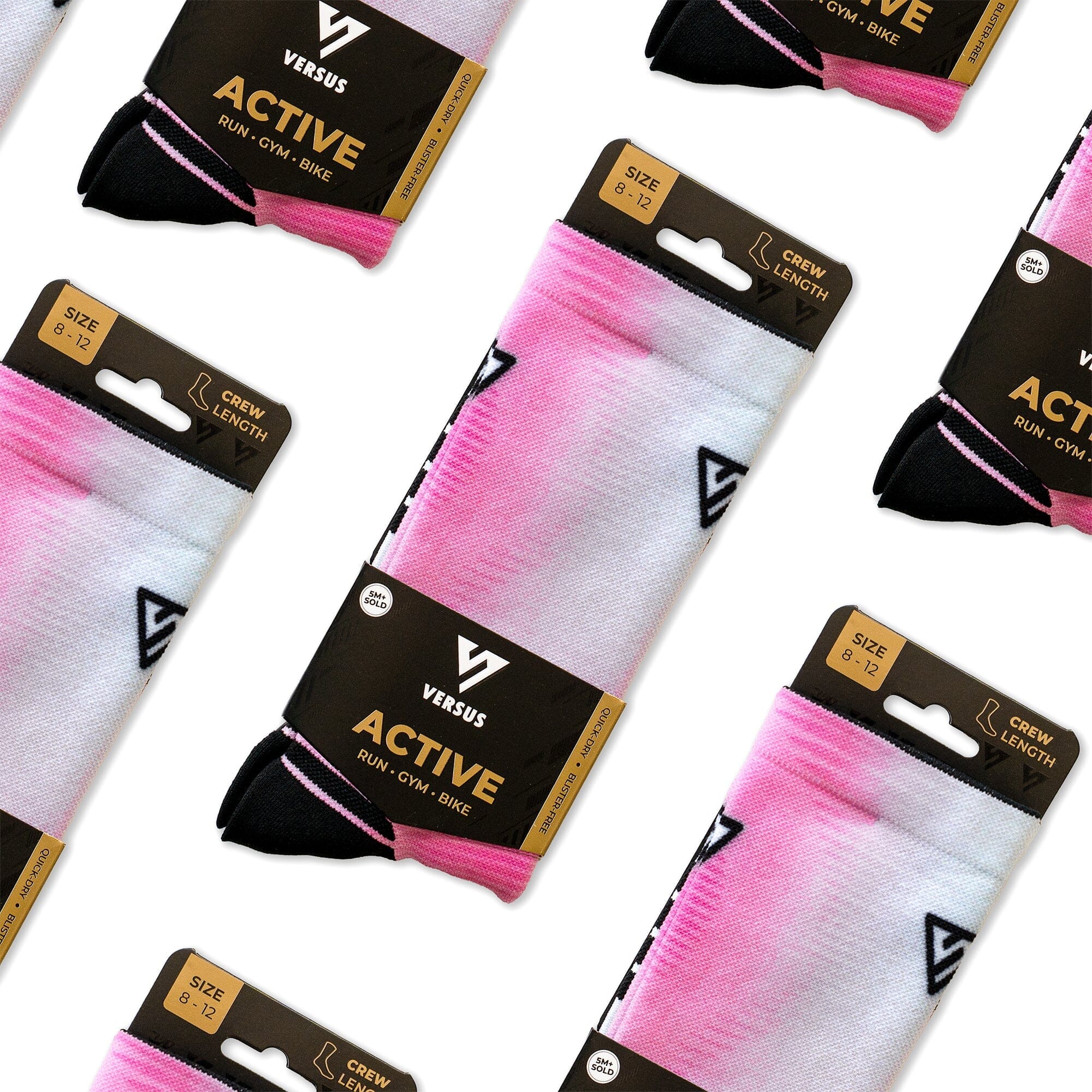 Versus Max Speed Active Crew Socks 