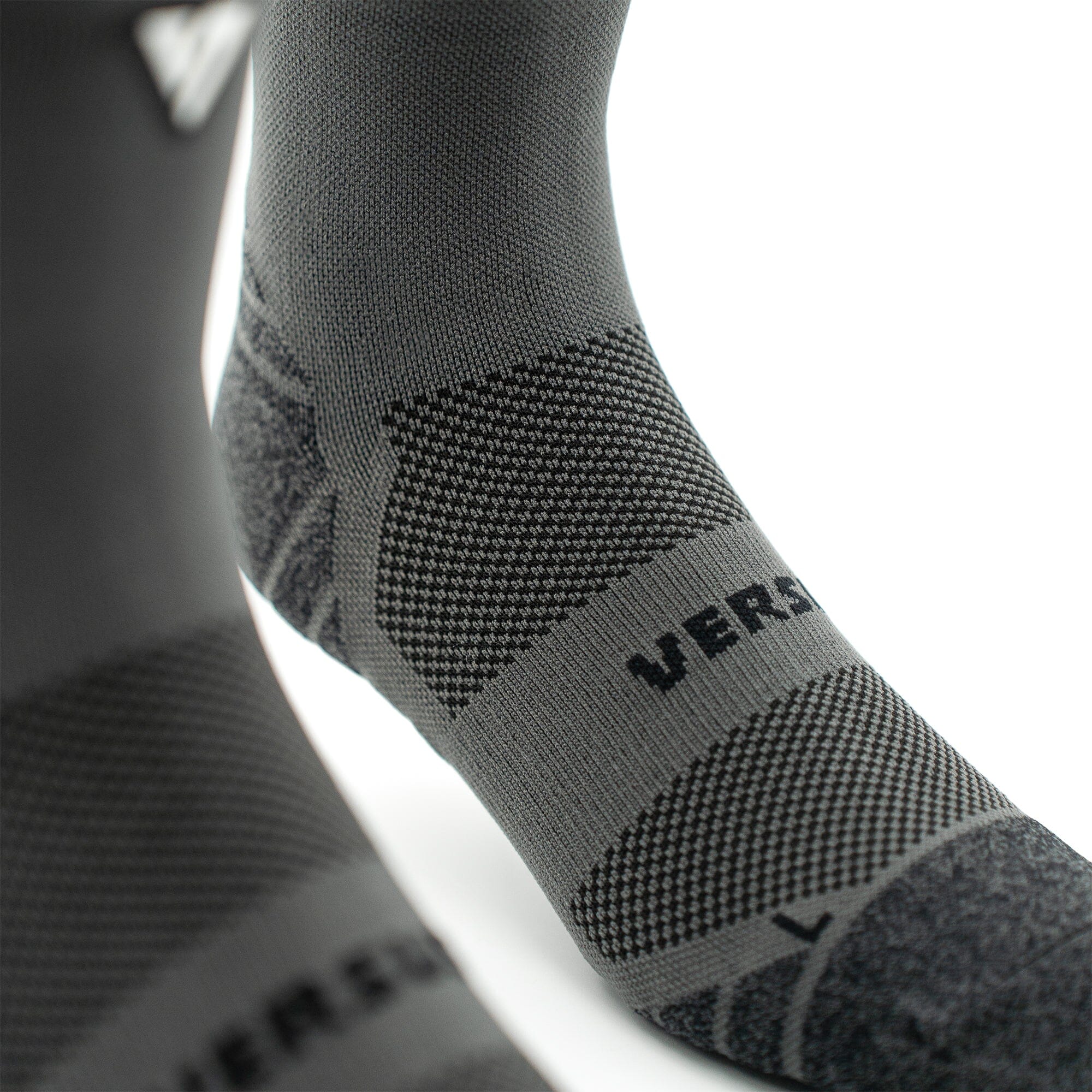 Versus Classic Charcoal Active Crew Tab Socks 