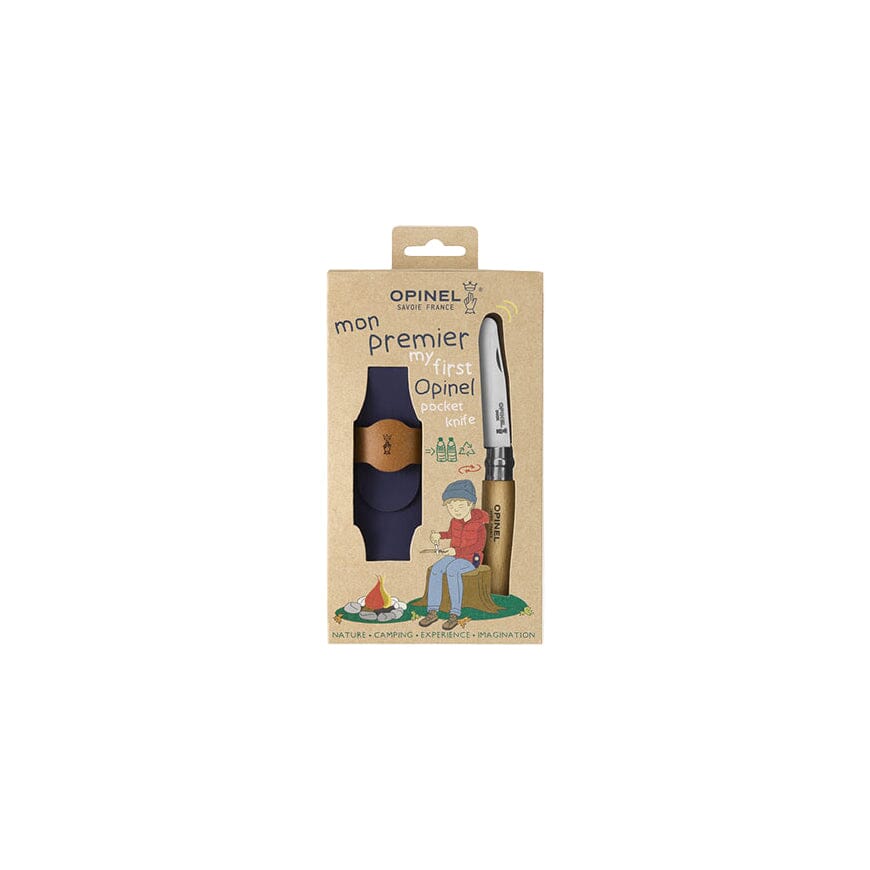 Opinel Children's Pocket Knife Set My First Opinel & Belt Holster 