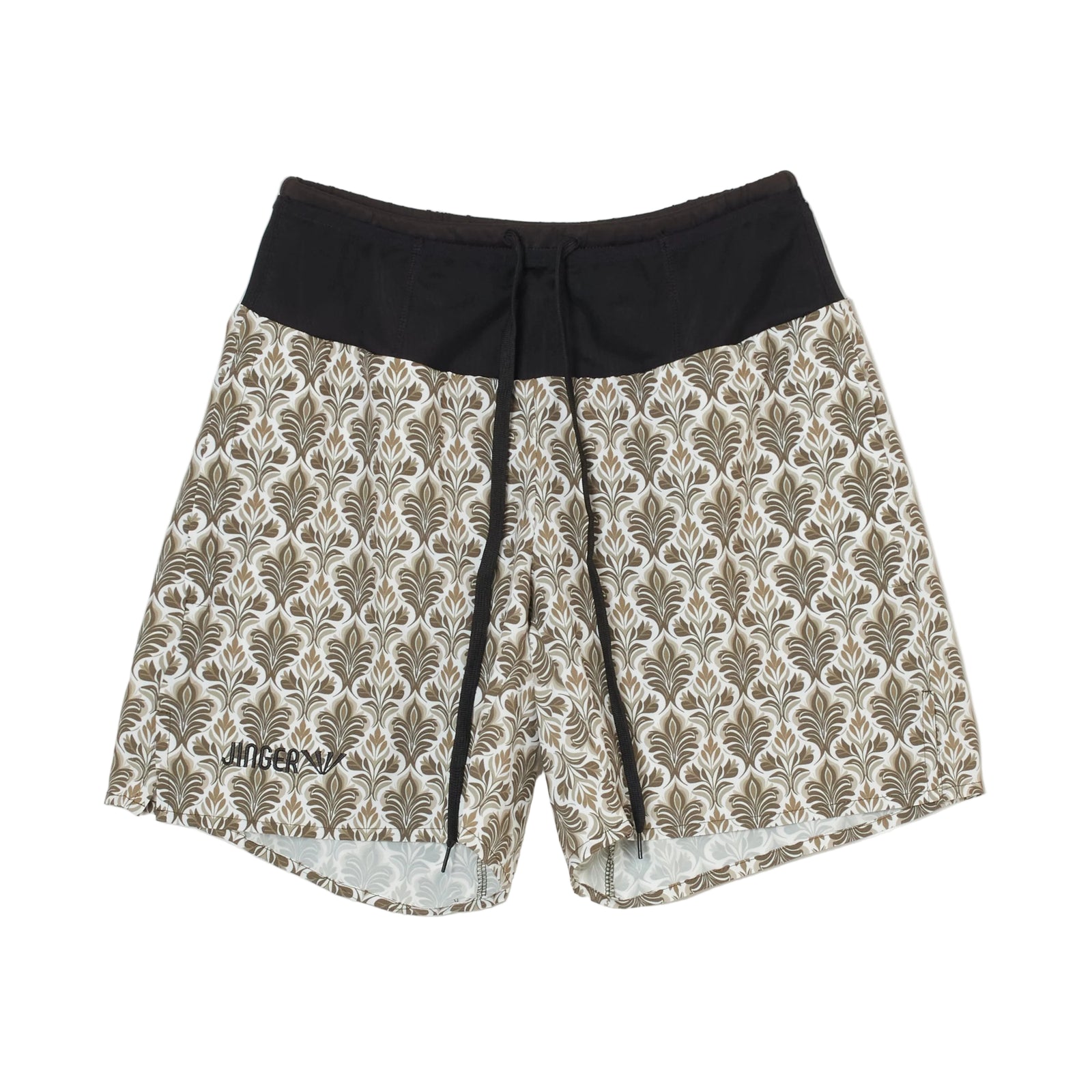 JINGER Unisex Multi-Pocket Running Shorts J-2076 White XS 