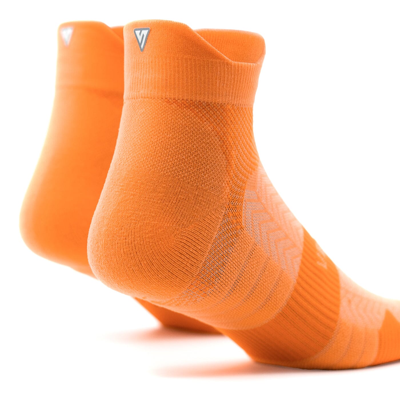 Versus Tangerine Glow Running Ankle Socks 