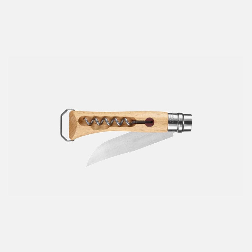 Opinel Pocket Knife N°10 Corkscrew Bottle Opener 