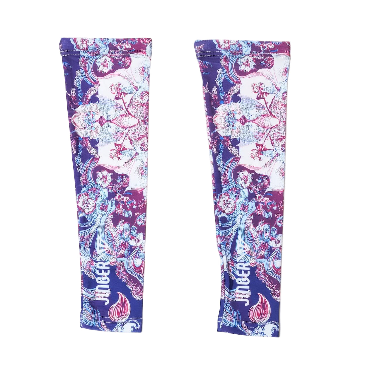 Jinger Arm Sleeves J-7019 Purple S 
