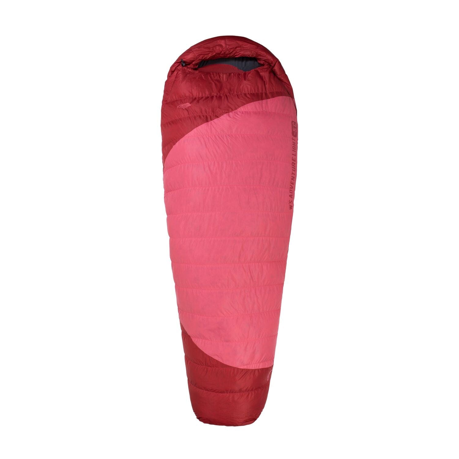 Reecho Women's Adventure Light -5℃ Down Sleeping Bag Maroon/Pink Left 