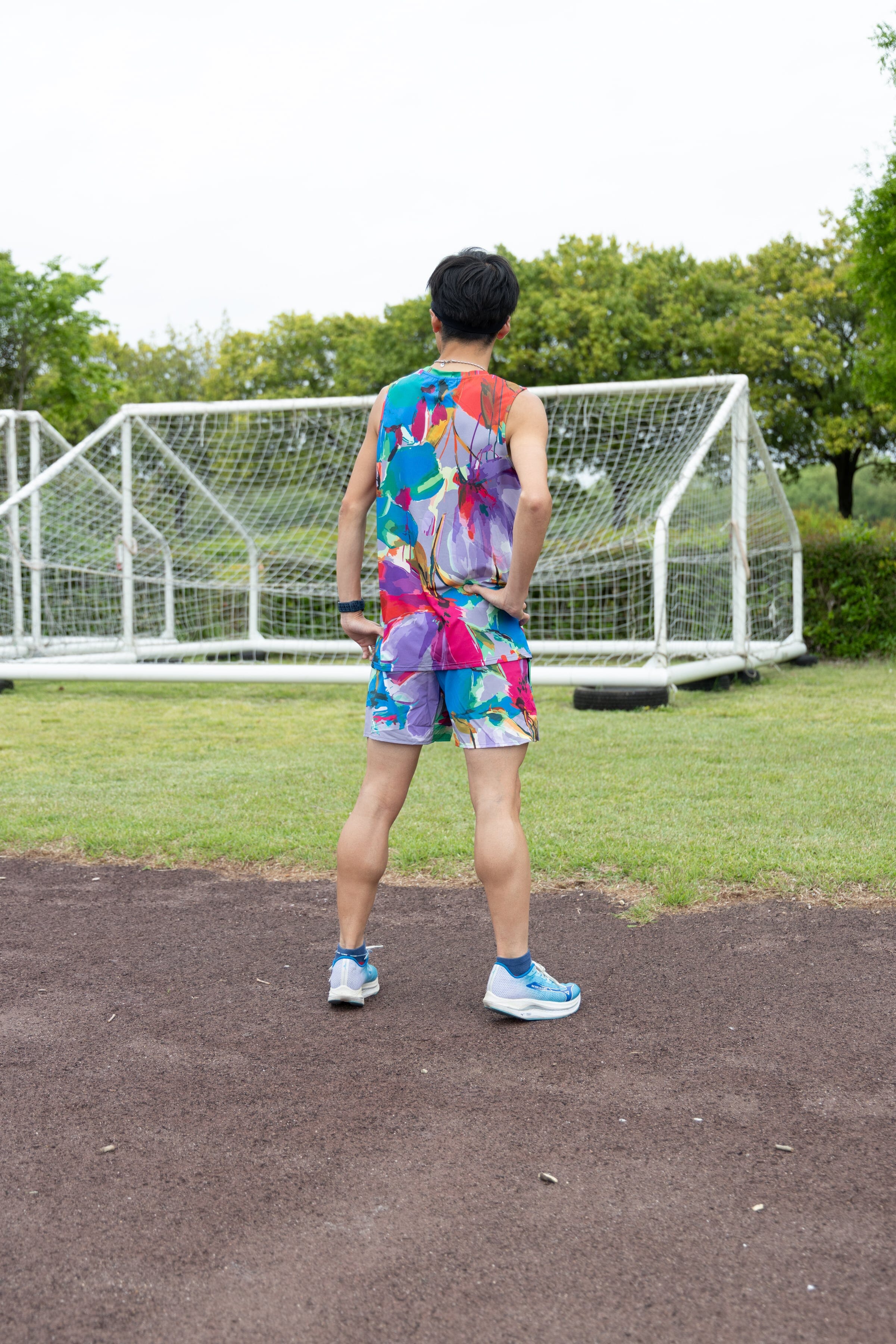 JINGER Men's Seamless Running Tank Top JM-6033 