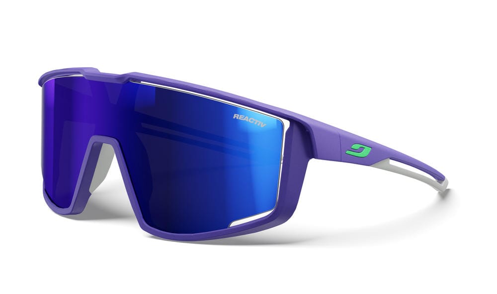 Julbo Fury Photochromic Sunglasses - Purple / Gray / Green