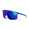 Julbo Faster L Sunglasses MATT - Dark Blue / Brass REACTIV 1-3 HC One Size