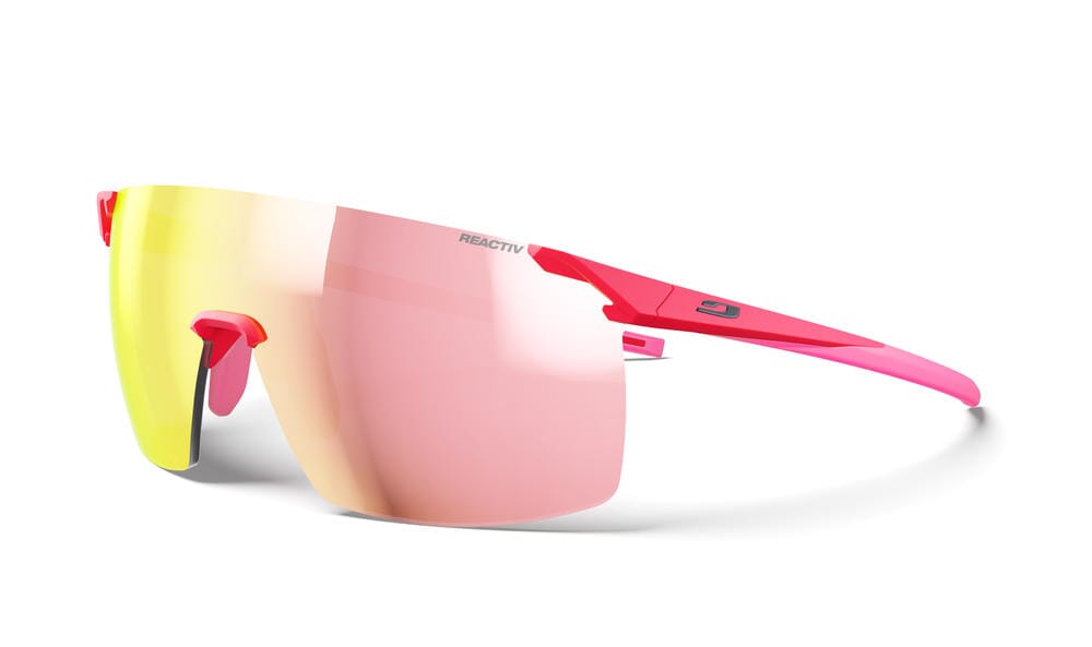 Julbo Faster M Sunglasses MATT - Pink REACTIV 1-3 LAGP One Size