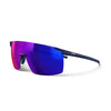Julbo Faster M Sunglasses MATT - Dark Blue / Gold SP3HD One Size