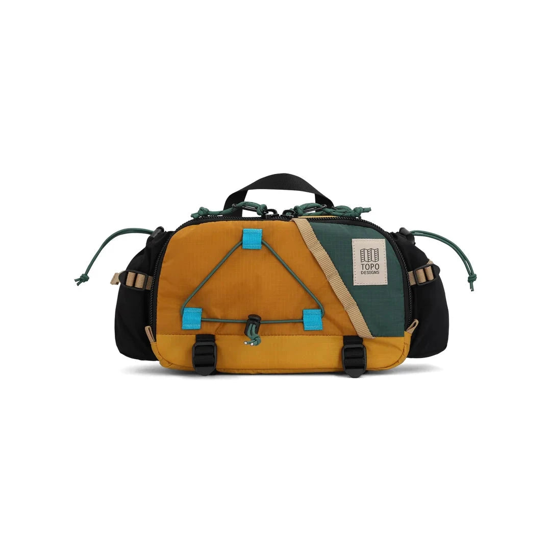 Topo Mountain Hydro Hip Pack Mustard/Forest 