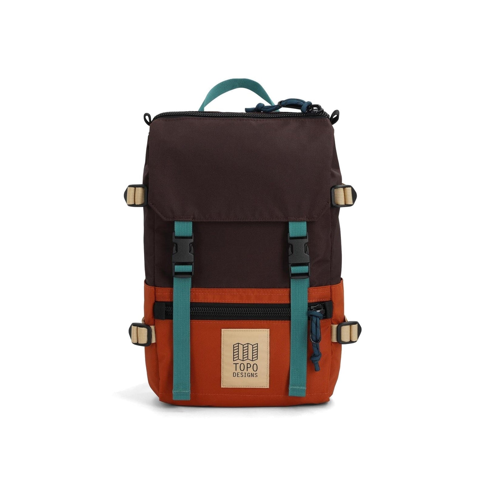 Topo Designs Rover Pack Mini Backpack Clay/Chocolate 