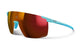 Julbo Faster L Sunglasses Kilian Jornet Light Blue Glacier Reactiv 0-3 HC One Size