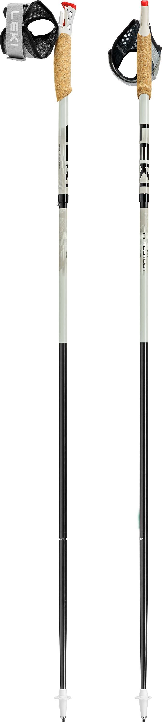LEKI Ultratrail FX.One Hiking Poles 2026 (1 Pair) Warm Grey/Light-Warm Grey/Dark Black 110cm 