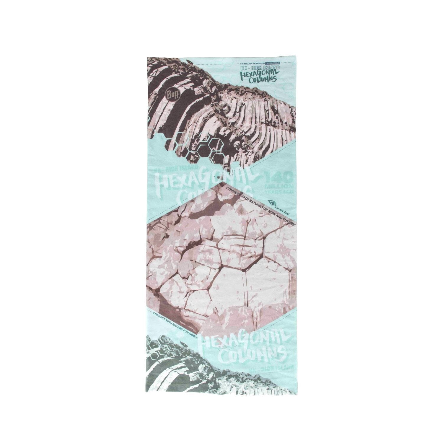 BUFF Original EcoStretch HK Landscape Neckwear - Hexagonal Columns