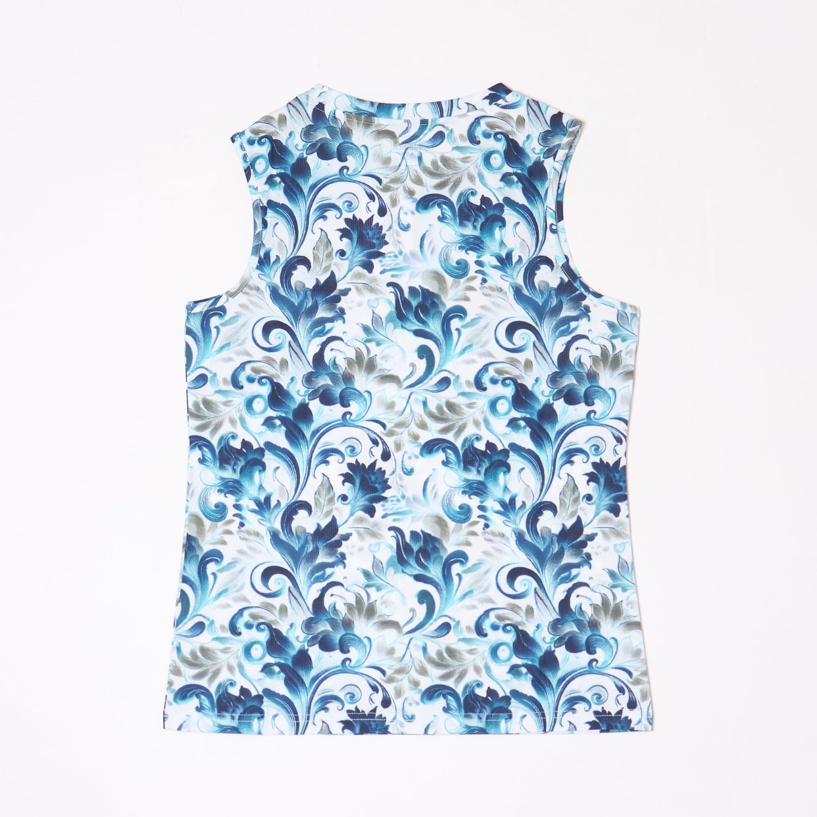 JINGER Women's Seamless Running Tank Top JF-6029 Blue S 