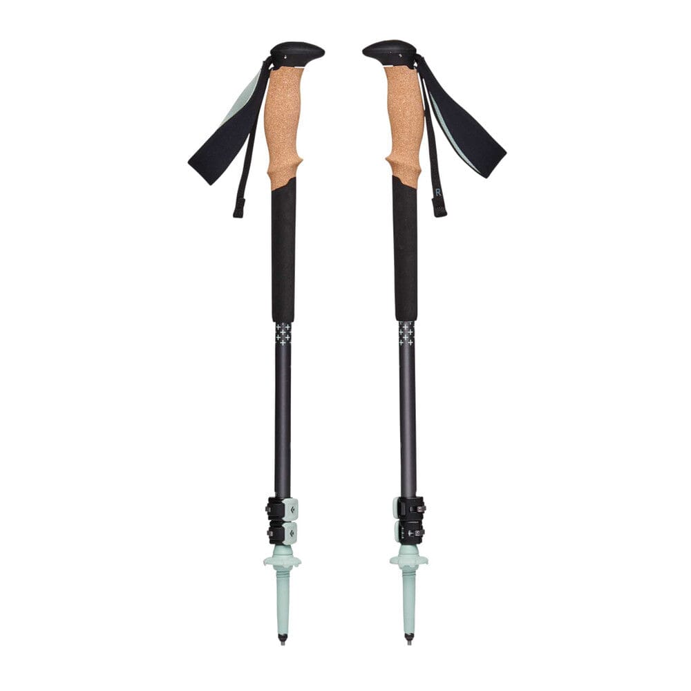 Black Diamond Pursuit Trekking Poles Charcoal/Foam Green 100-140 