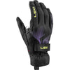 LEKI Ultratrail Storm TR Unisex Gloves Black/Neon Yellow/Violet 6 