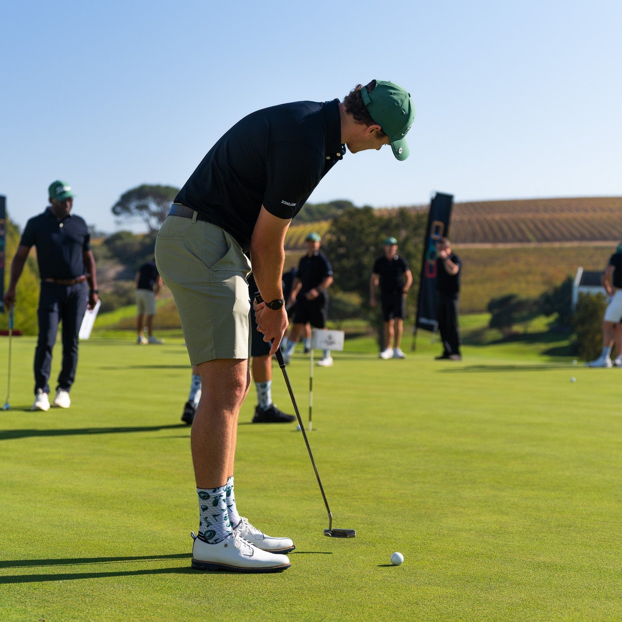 Versus Golf 3.0 Active Crew Socks Golf 3.0 4-7 