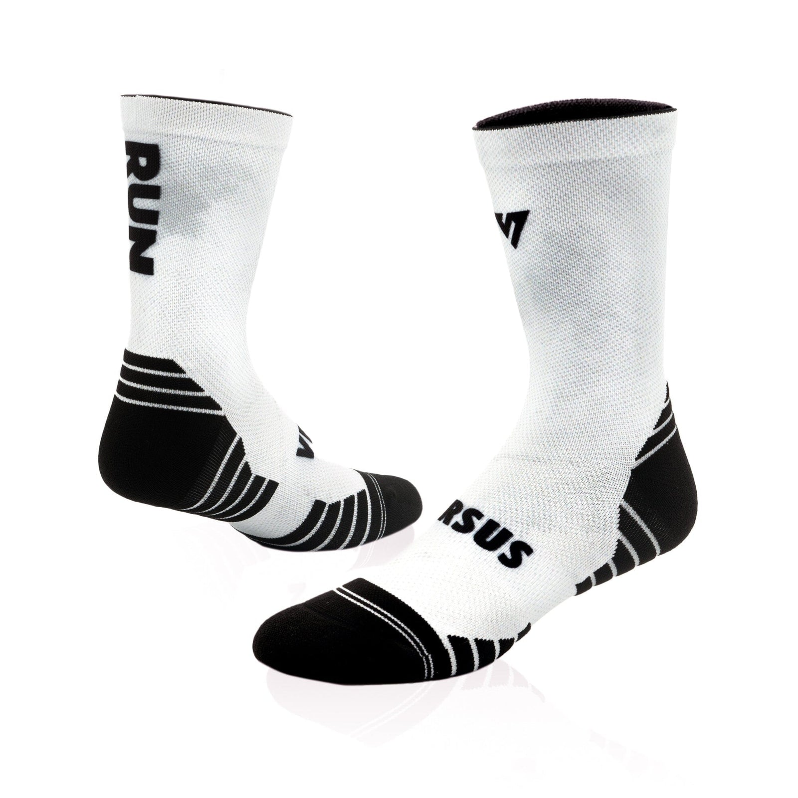 Versus RUN White Active Crew Socks RUN White 4-7 