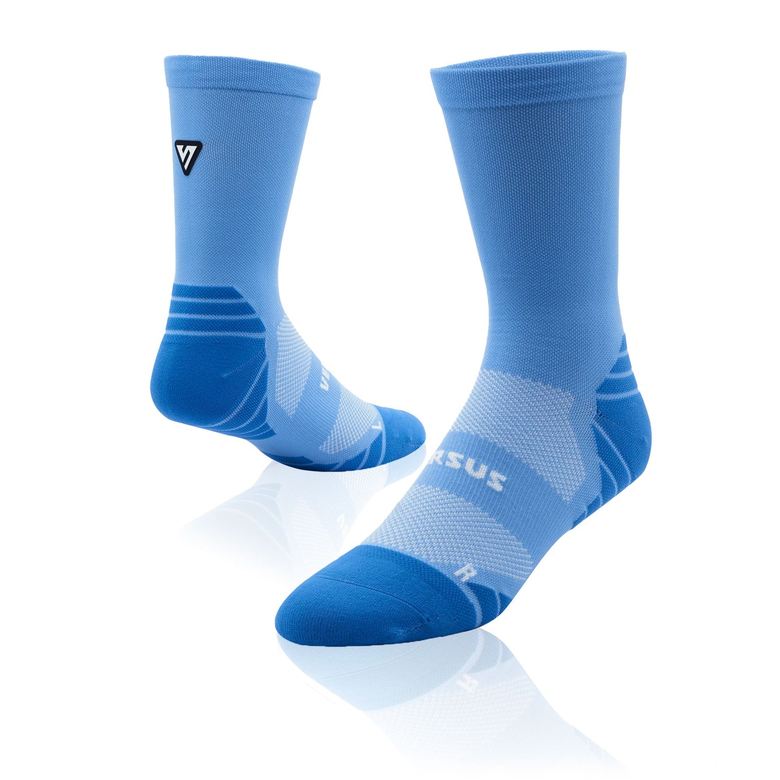 Versus Classic Blue Active Crew Tab Socks Classic Blue 4-7 