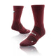 Versus Classic Maroon Active Crew Tab Socks Classic Maroon 4-7 