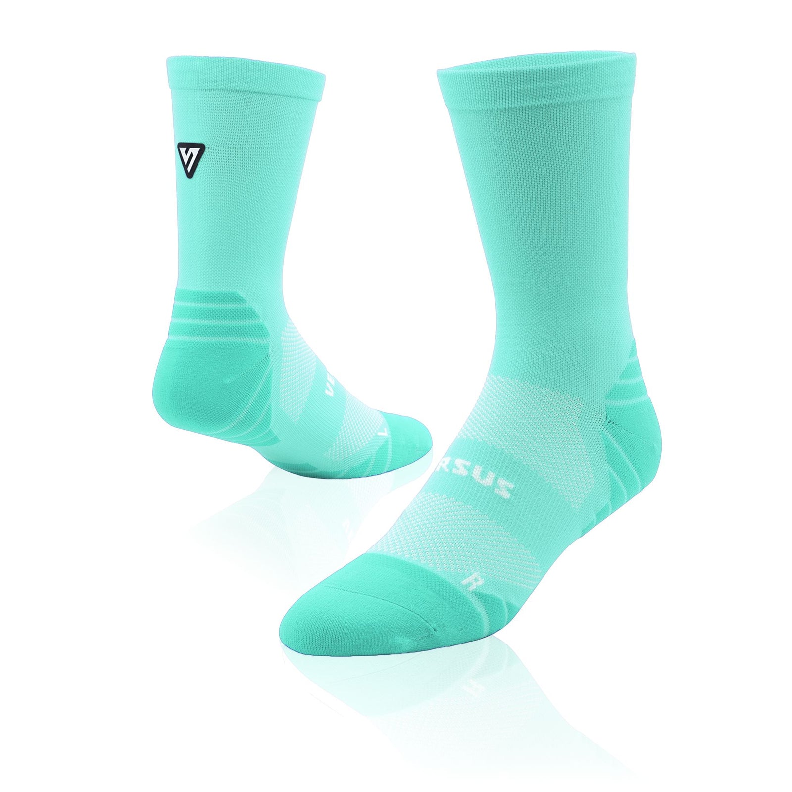 Versus Classic Mint Active Crew Tab Socks Classic Mint 4-7 