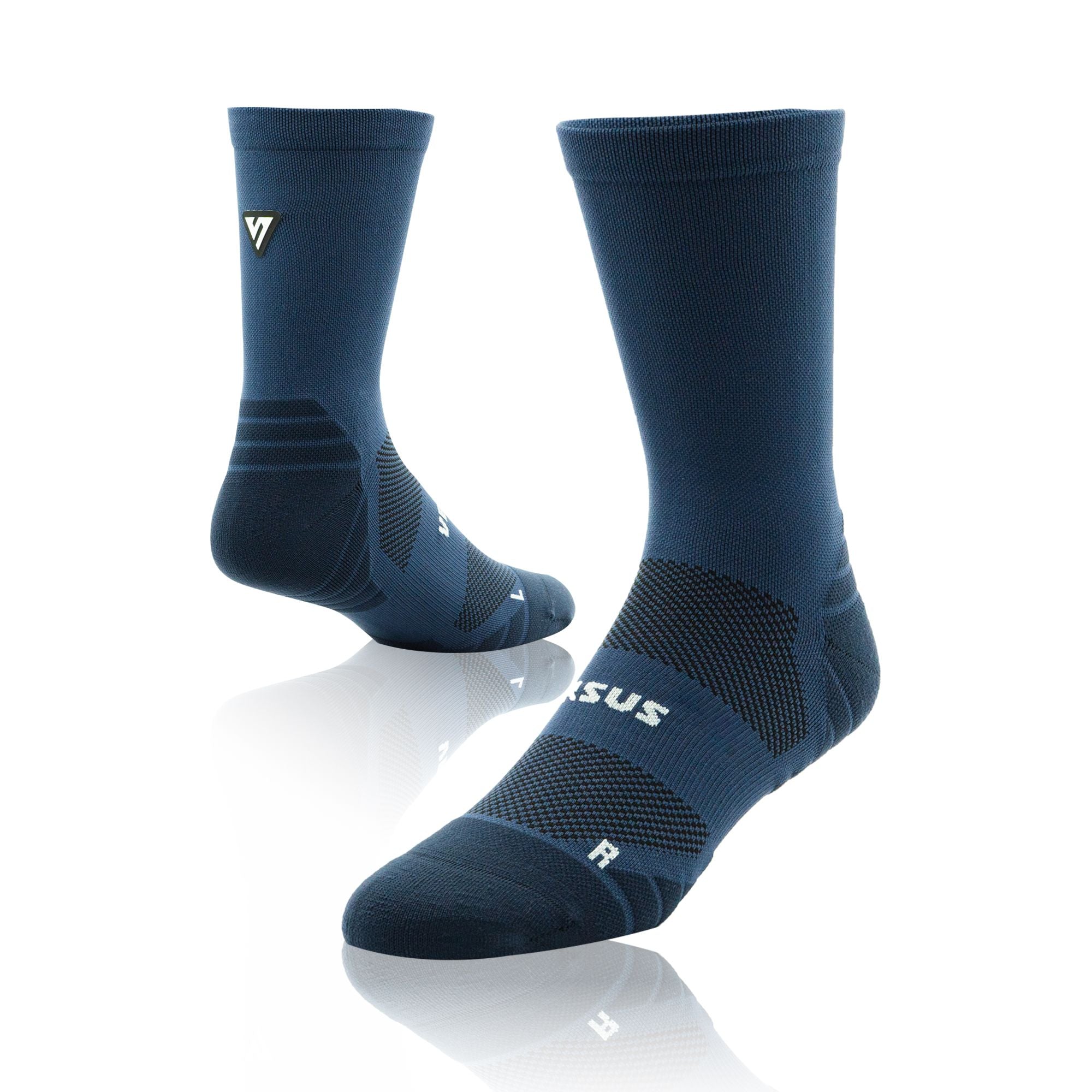 Versus Classic Navy Active Crew Tab Socks Classic Navy 4-7 