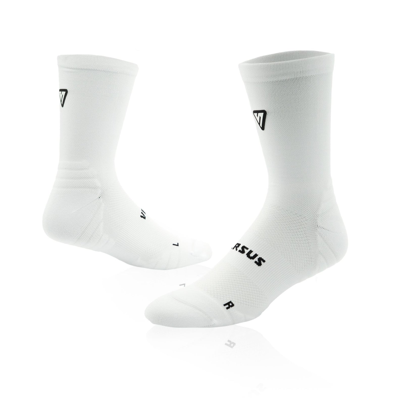 Versus Classic White Active Crew Tab Socks Classic White 4-7 