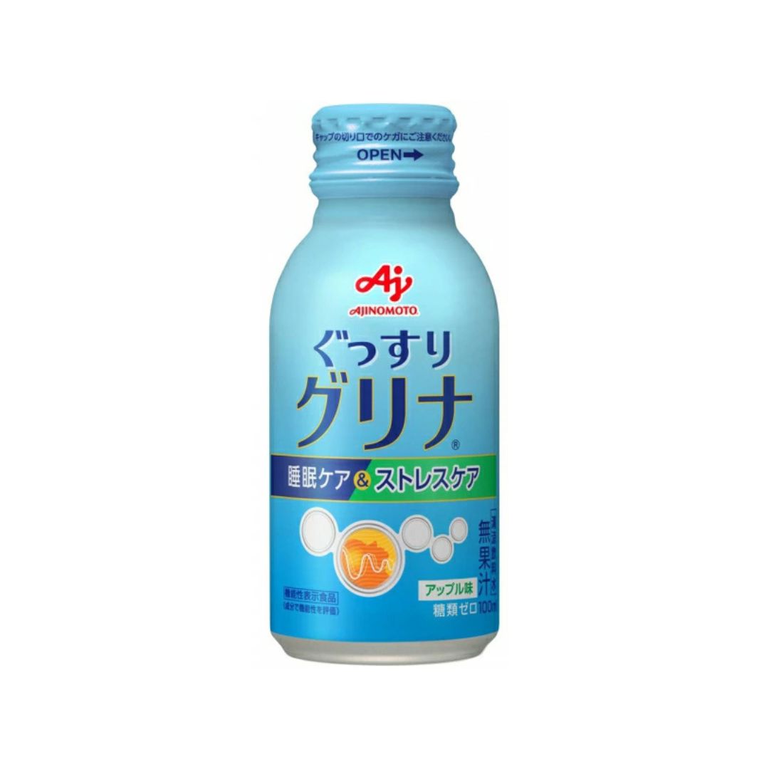 Ajinomoto Glyna Drink For Sleep & Stress 100ml 6P 