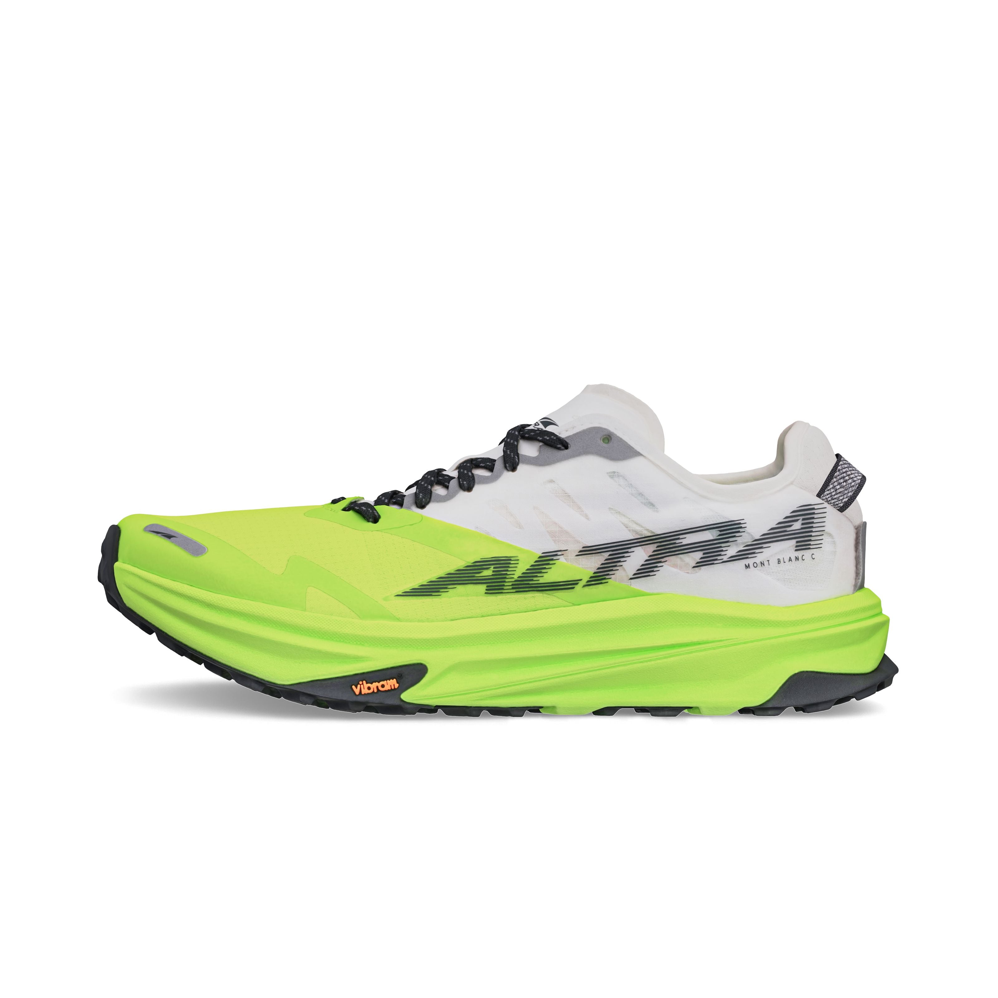 Altra Men's Mont Blanc Carbon Trail Running Shoes Whilte/Lime US 8.5 | EU 42 | UK 7.5 