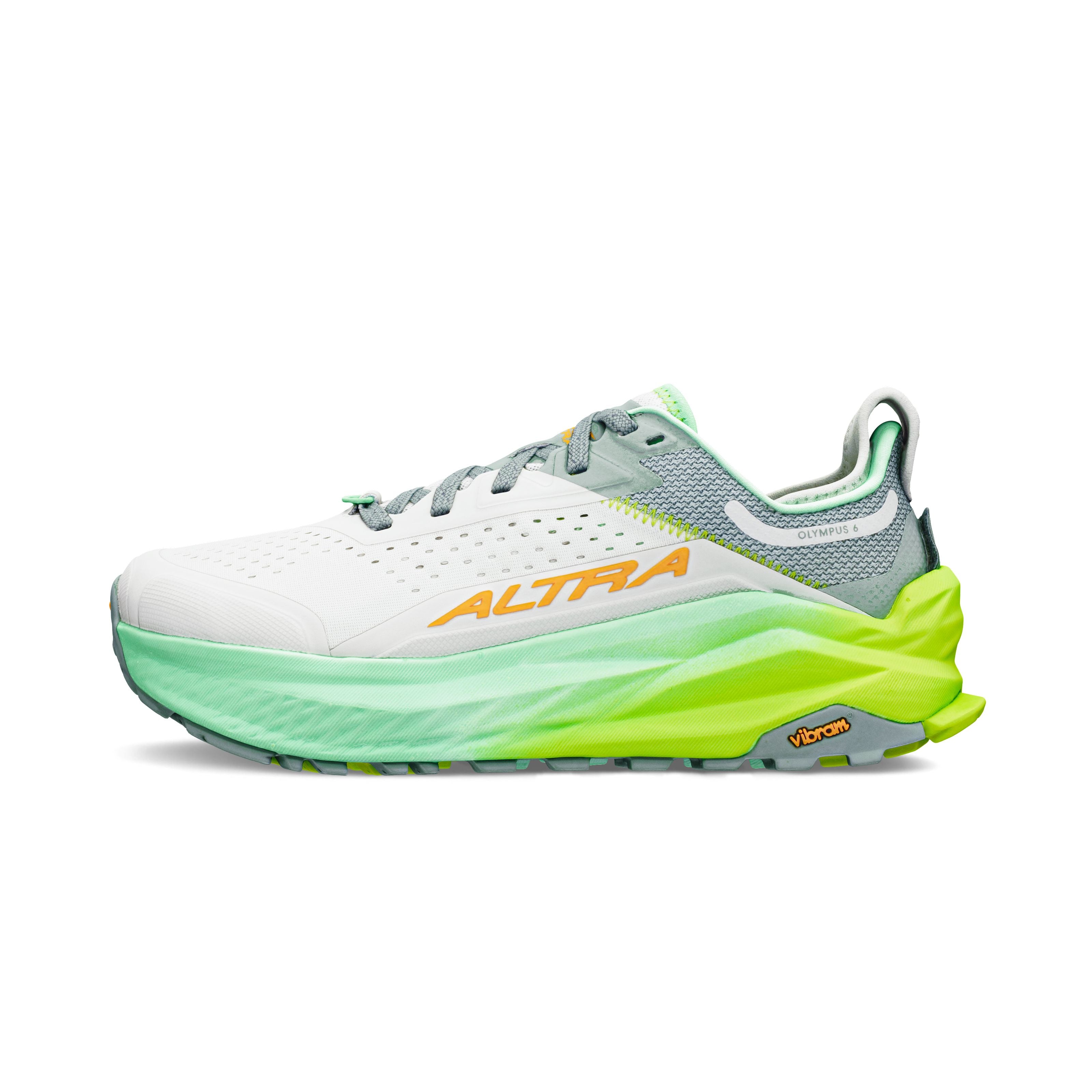 Altra Women's Olympus 6 Trail Running Shoes Gray/Orange US 5.5 | EU 36 | UK 3.5 