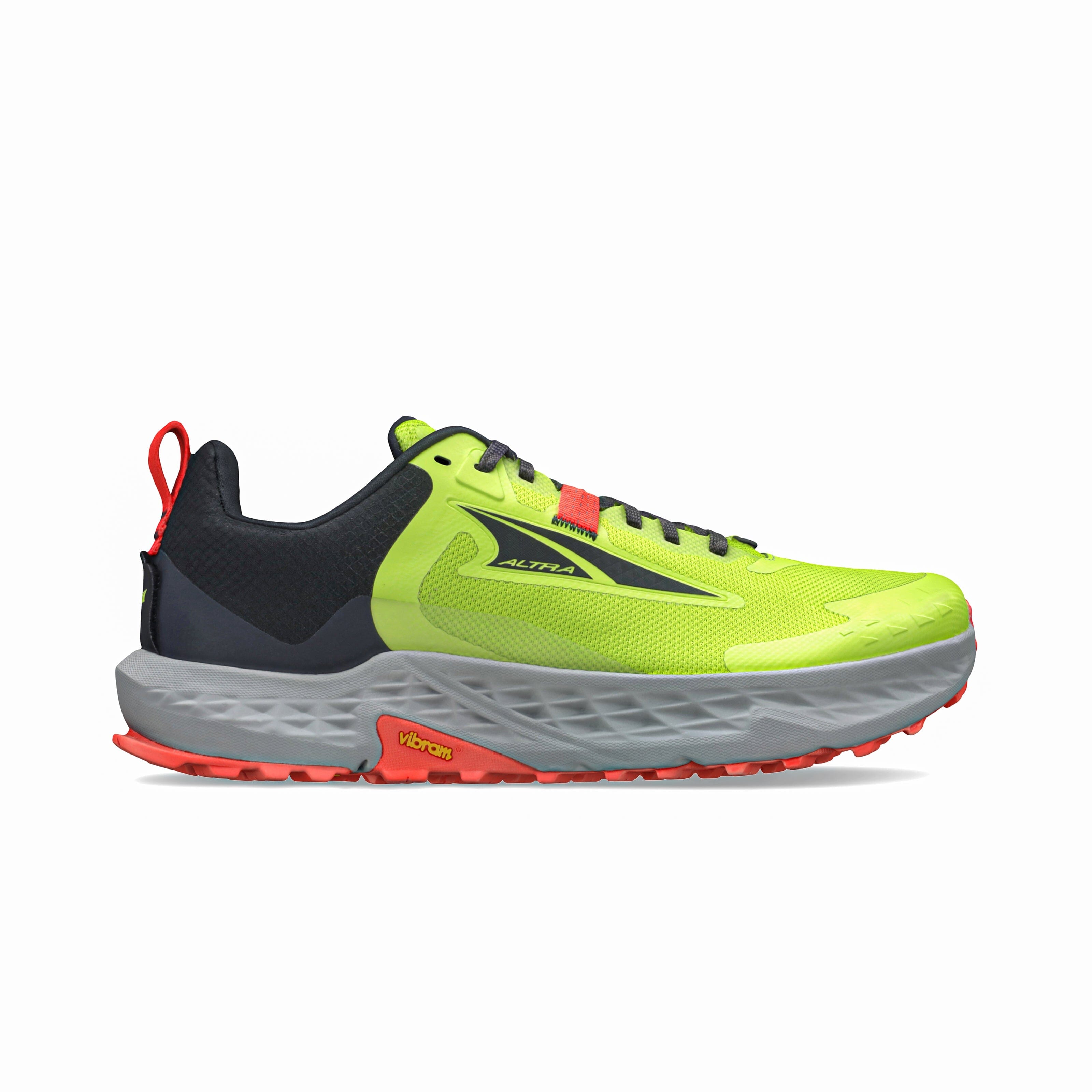 Altra Men's Timp 5 Trail Running Shoes Black/Green US 9.5 | EU 43 | UK8.5 