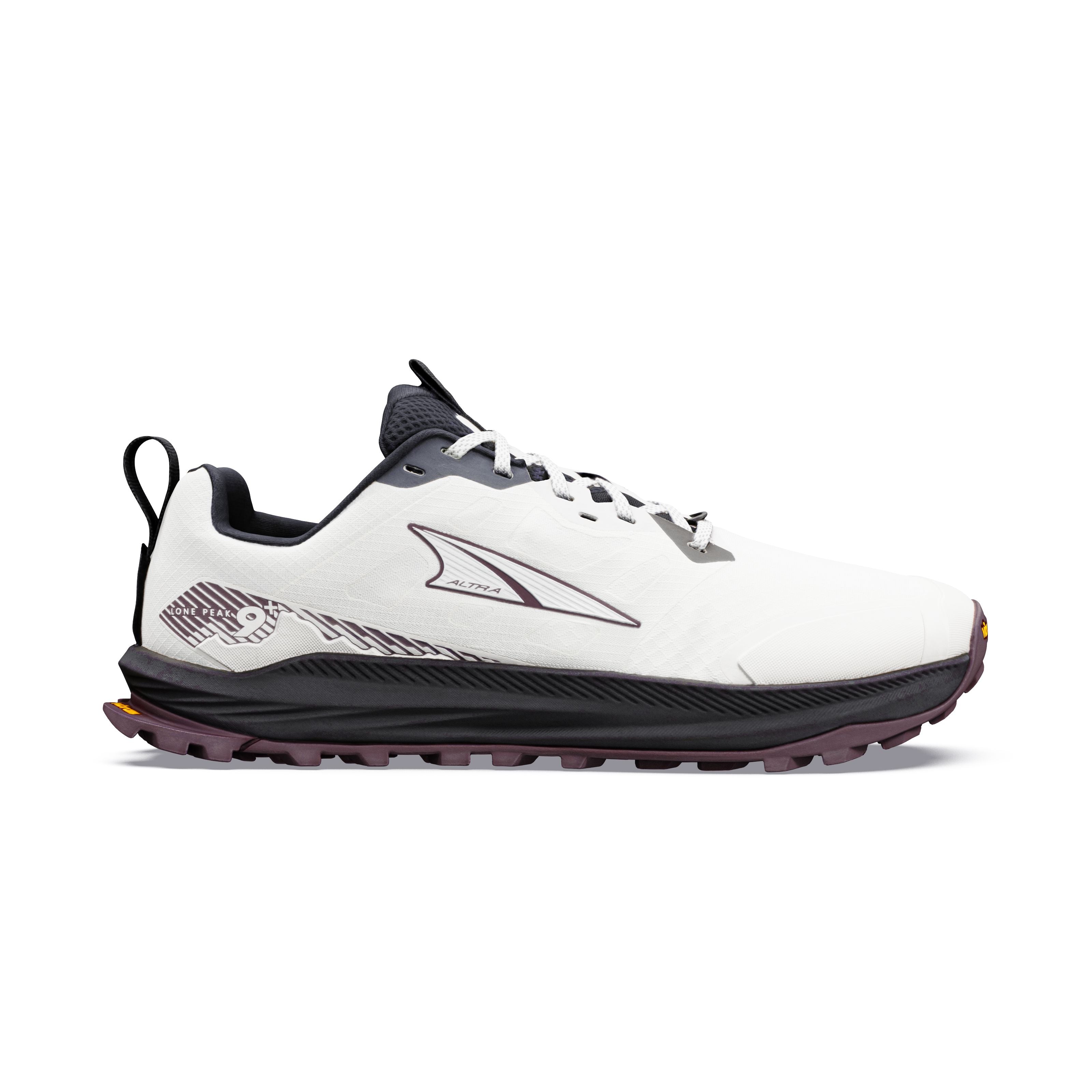 Altra Men's Lone Peak 9+ Trail Running Shoes Vaporous Grey/Berry US 11.5 | EU 46 | UK 10.5 