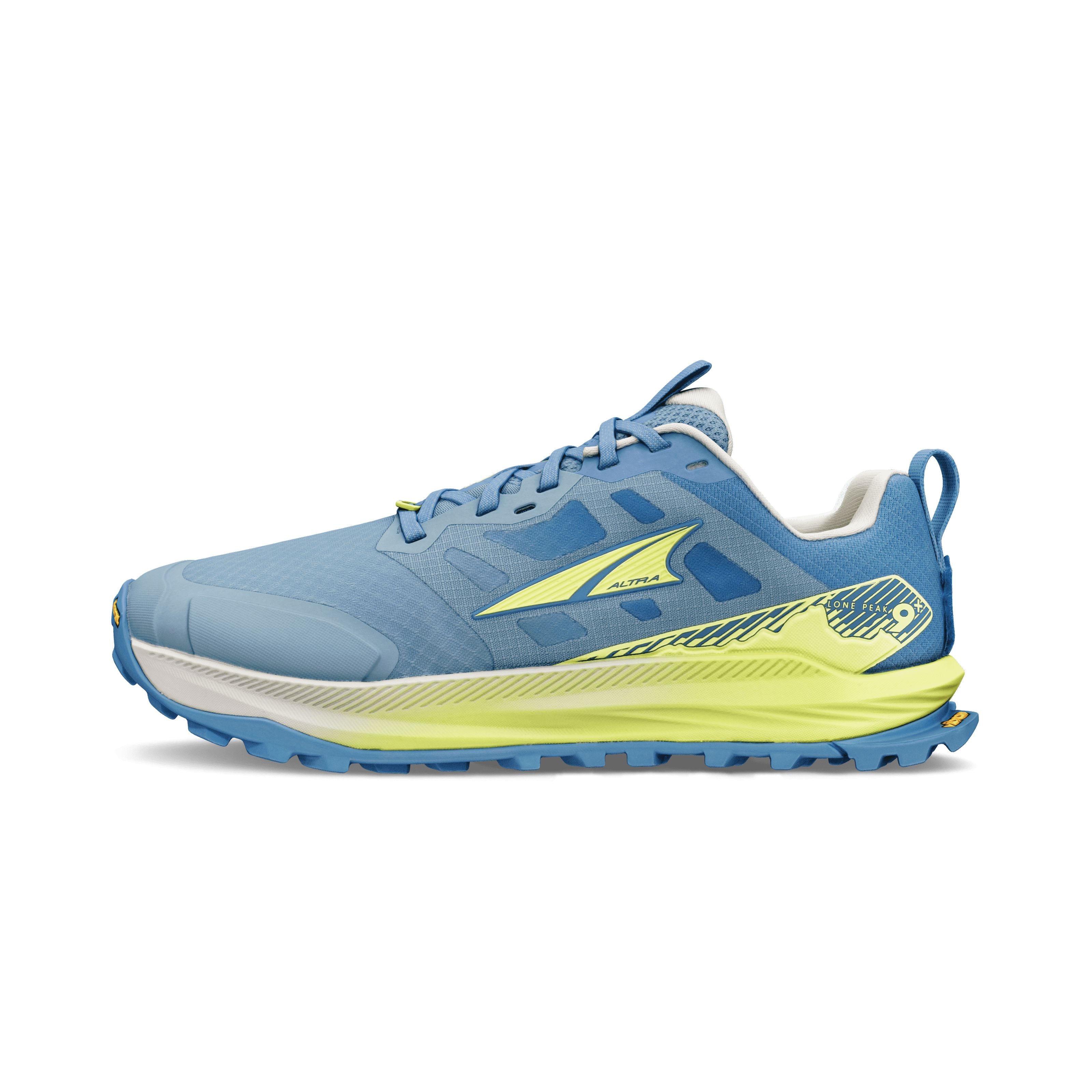 Altra Women's Lone Peak 9+ Trail Running Shoes Blue/Lime US 7.5 | EU 38.5 | UK 5.5 