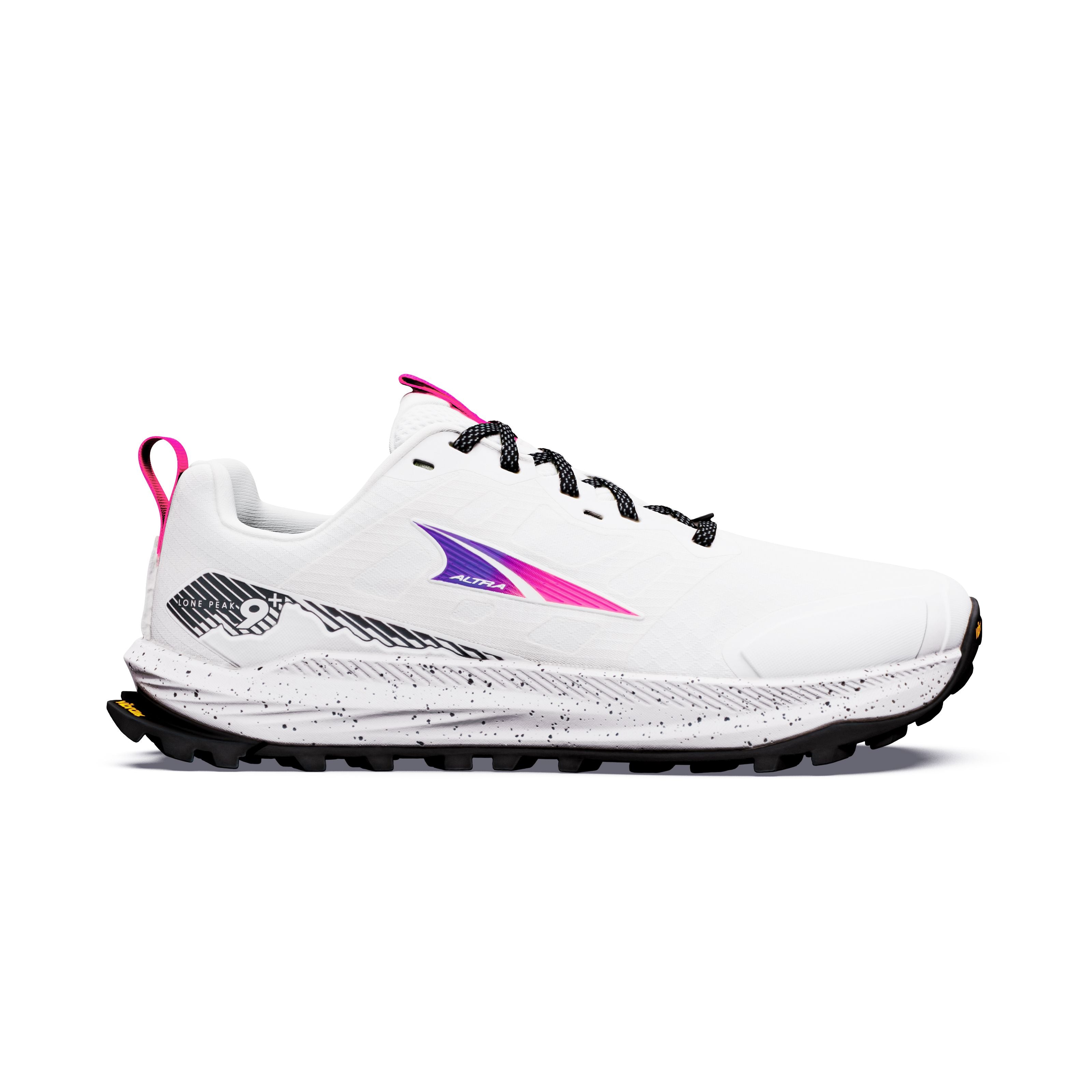 Altra Women's Lone Peak 9+ Trail Running Shoes Vaporous Gray/Pink US 9 | EU 40.5 | UK 7 