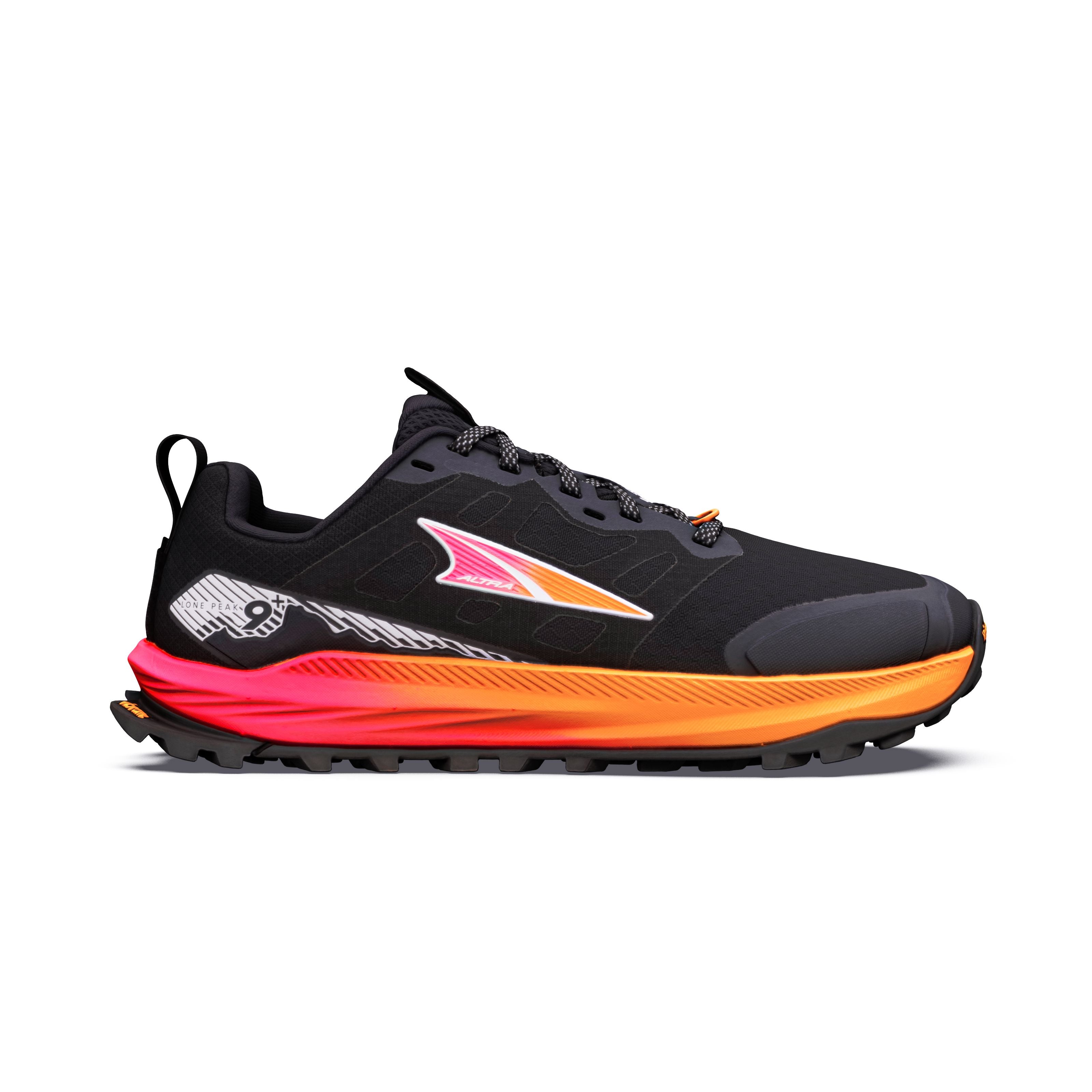 Altra Women's Lone Peak 9+ Trail Running Shoes Black/Knockout Pink US 8.5 | EU 40 | UK 6.5 
