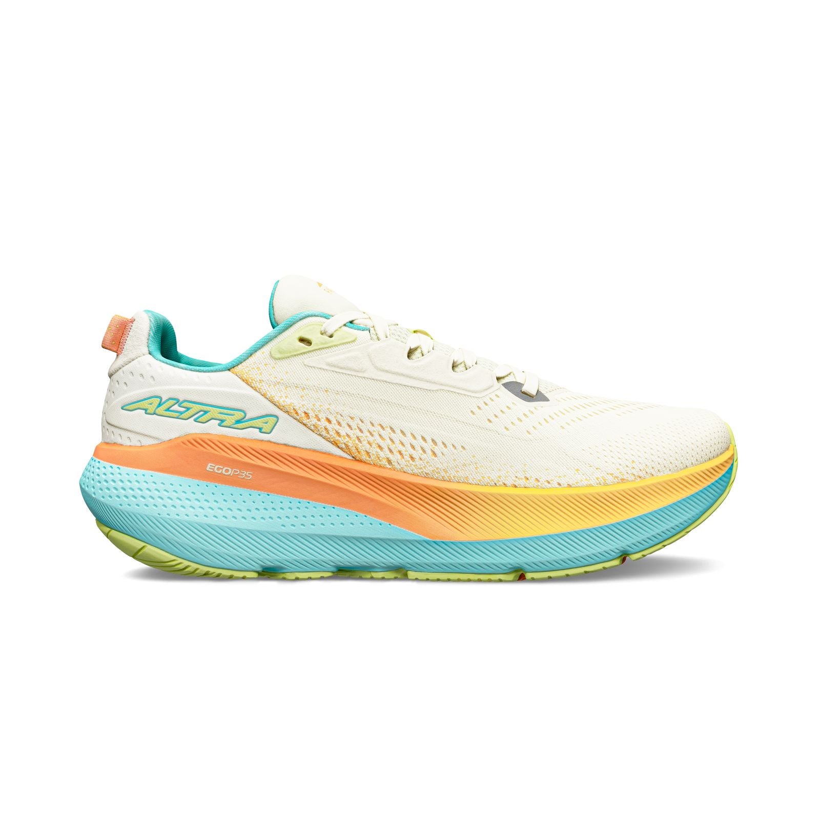 Altra Men's FWD VIA 2 Road Running Shoes Winter White/Luminous Green/Bone White US 9 | EU 42.5 | UK 8 