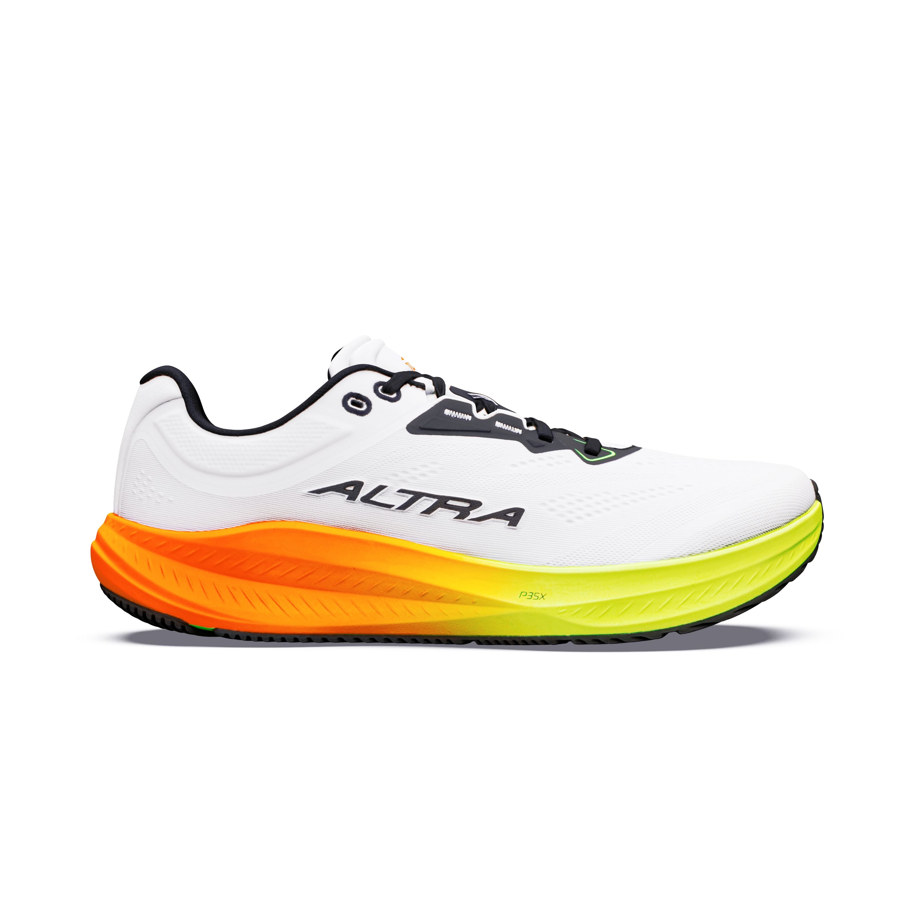 Altra Men's Torin 9 Road Running Shoes – White/Black/Safety Yellow