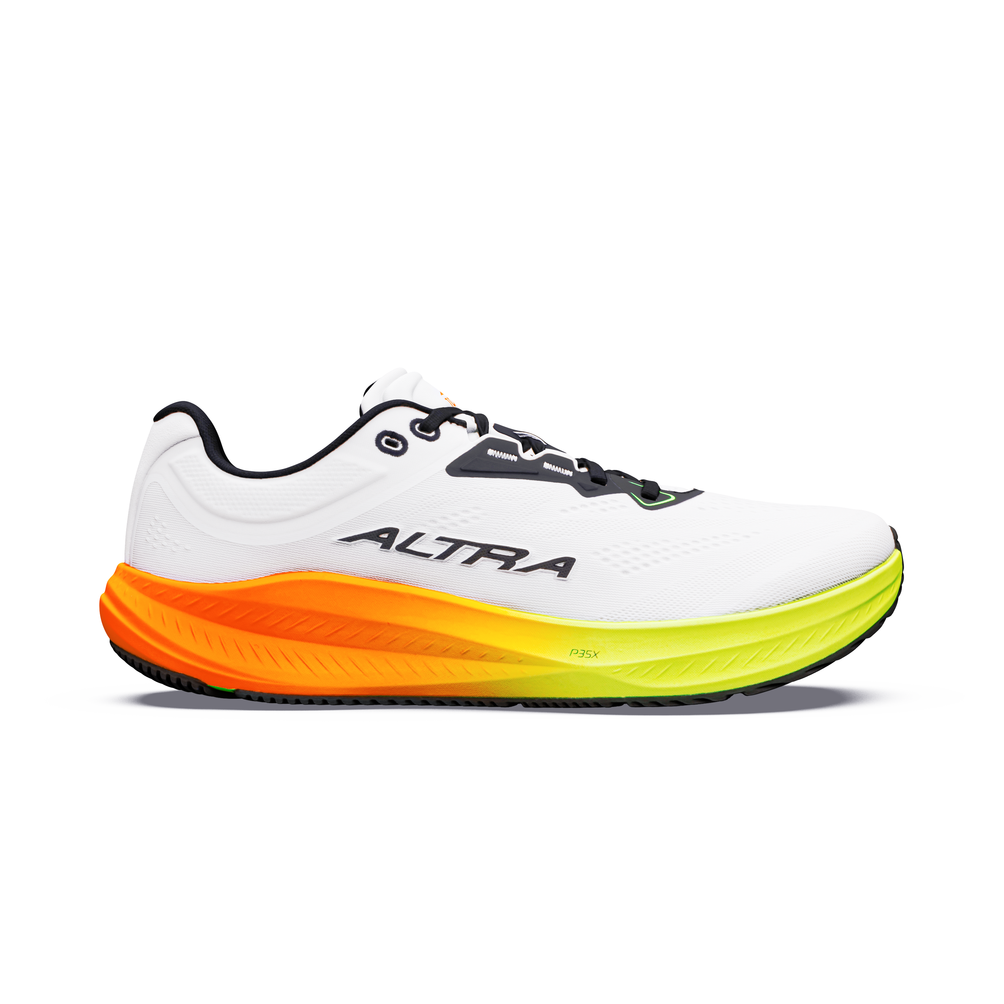 Altra Men's Torin 9 Road Running Shoes – White/Black/Safety Yellow