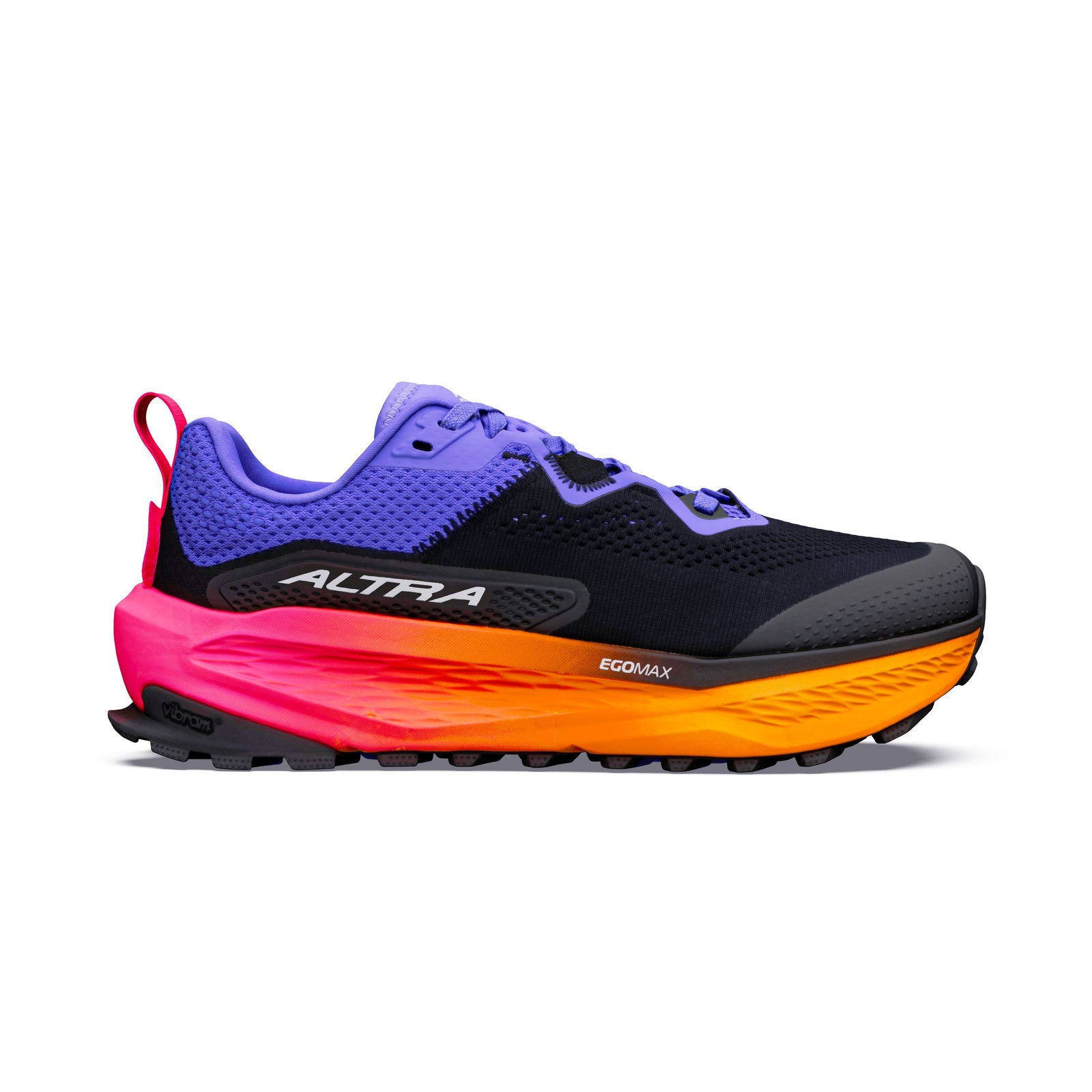 Altra Women's Olympus 7 Trail Running Shoes - Black/White/Purple