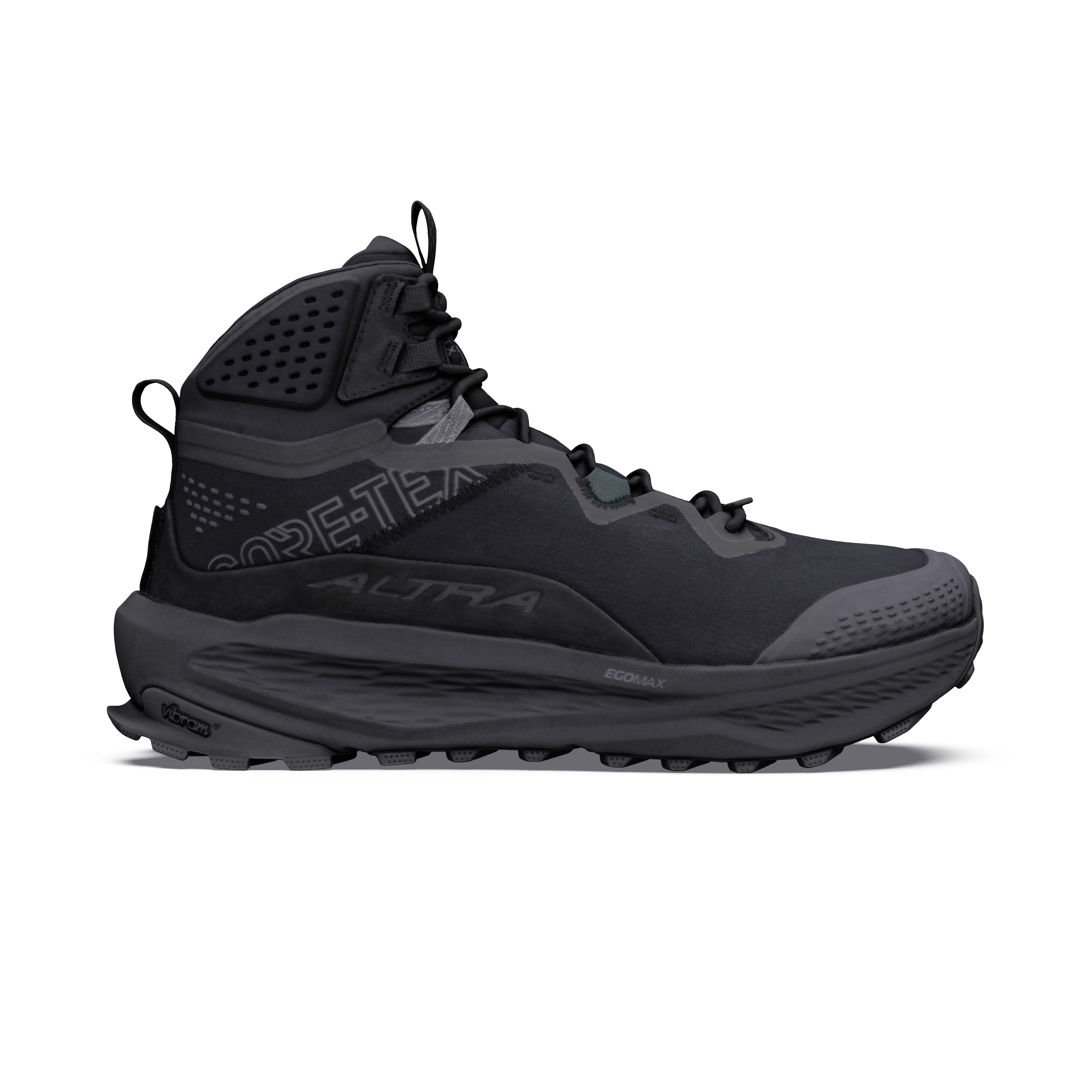 Altra Men's Olympus 7 Hike Mid GTX Hiking Shoes Black/Black/Dark Shadow US 13 | EU 48 | UK 12 