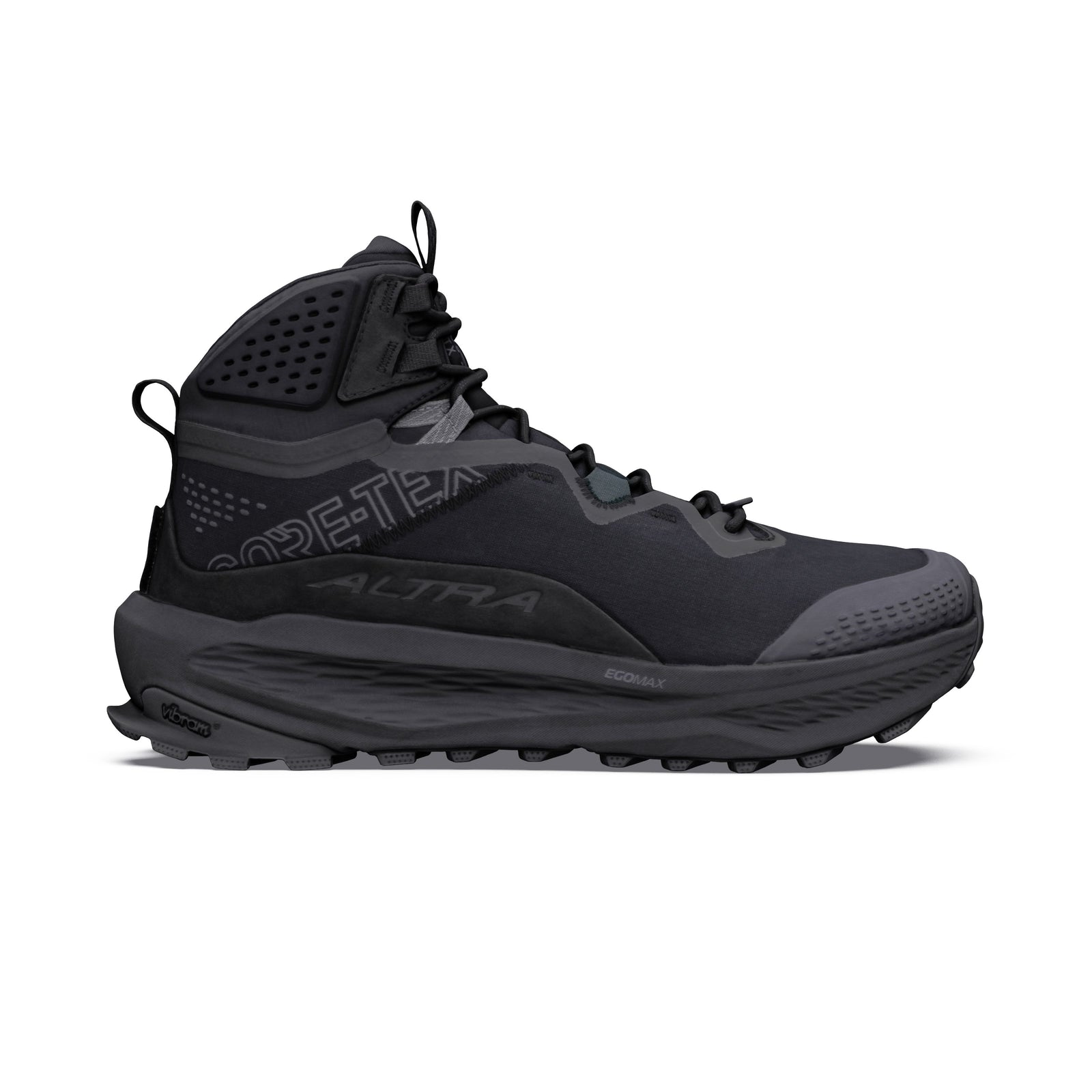 Altra Men's Olympus 7 Hike Mid GTX Hiking Shoes Black/Black/Dark Shadow US 13 | EU 48 | UK 12 
