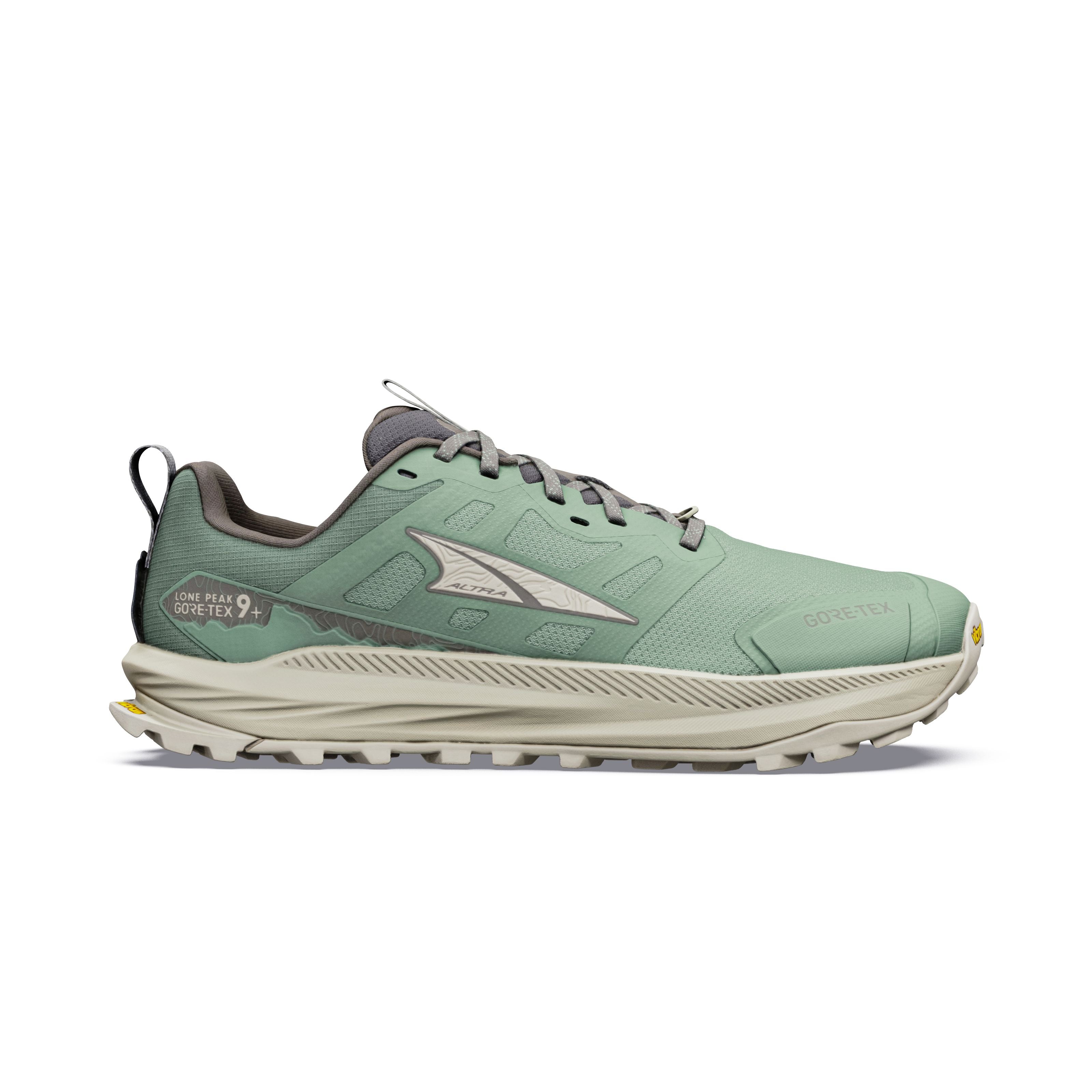 Altra Men's Lone Peak 9+ GTX Trail Running Shoes Sea Spray/Island Fossil US 11 | EU 45 | UK 10 