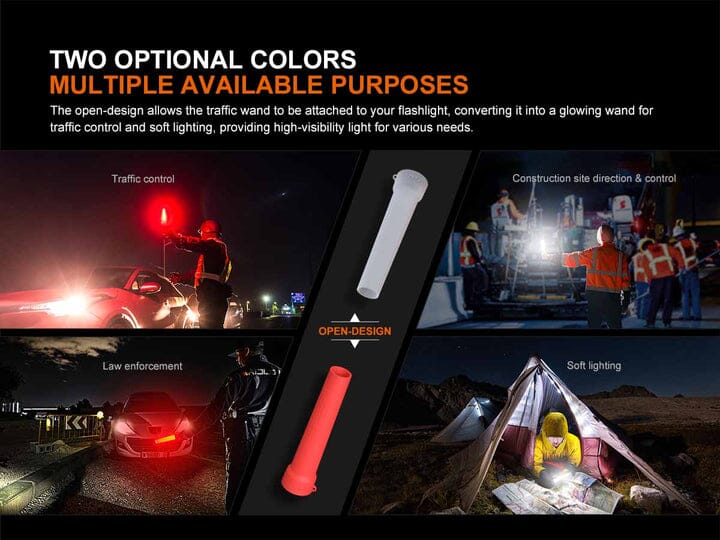 Fenix AOT-03 Soft Silicon Flexible Traffic Wand White 