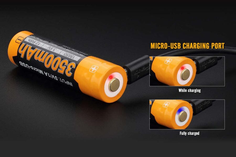 Fenix ARB-L18-3500U USB Charging 18650 Battery 